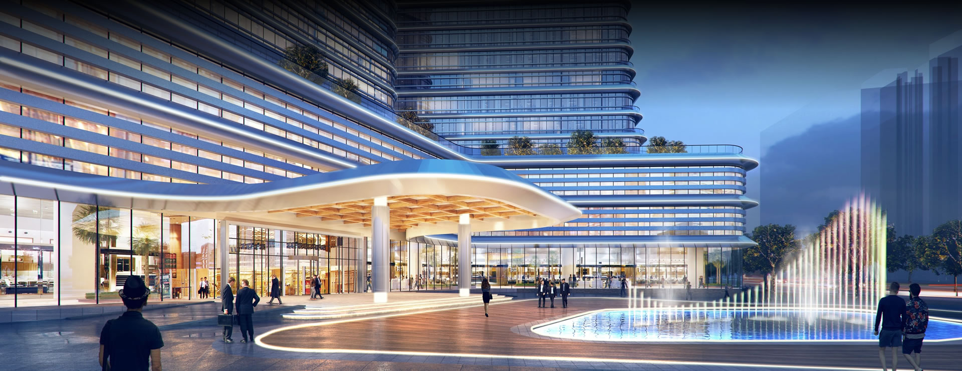 湛江白天鹅酒店外观图